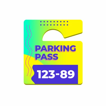 2.75 in. x 3 in. Parking Passes 2.75 in. x 3 in. Parking Passes - Imprint Now - CA
