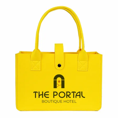 Large Capacity Gift Felt Storage Bag Large Capacity Gift Felt Storage Bag - Imprint Now - CA