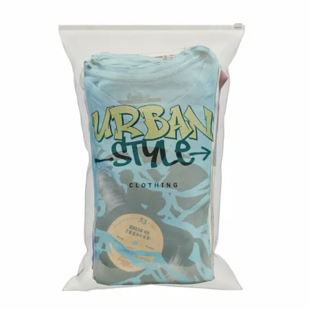 Zipper Frosted Bag - Imprint Now - CA