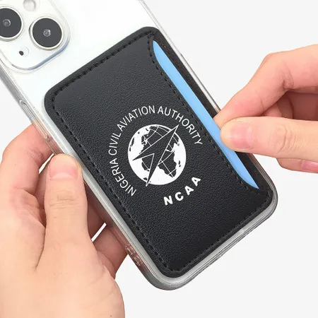 Leather Phone Wallet with Side Slit - Imprint Now - CA