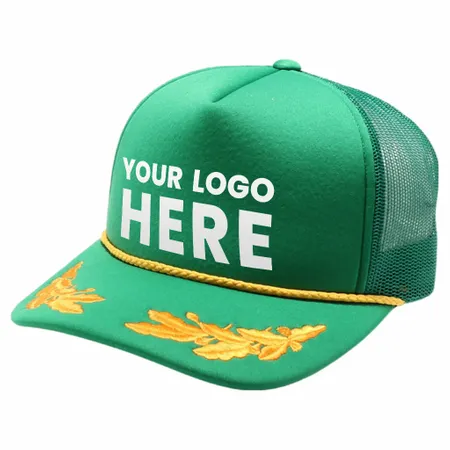 Pitbull Cambridge PB321 5 Panel Sponge Bay Leaf Hat - Imprint Now - CA