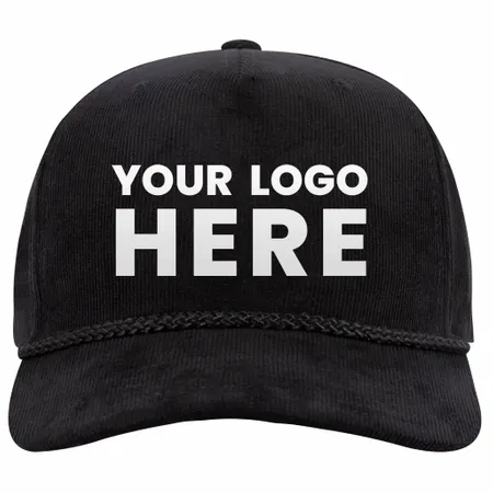 OTTO CAP 31-3 5 Panel Mid Profile Corduroy Baseball Cap - Imprint Now - CA