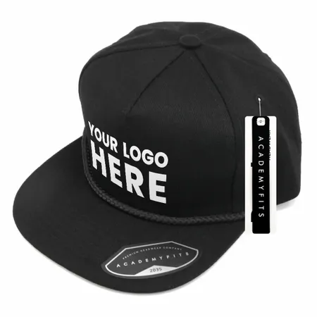Academy Fits Golf Snapback Hat 2035 - Imprint Now - CA