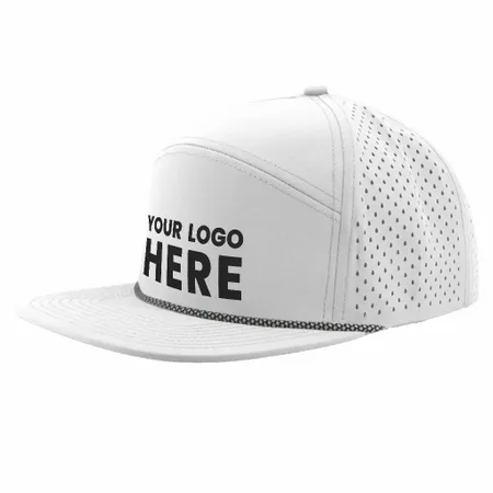 Zapped Headwear Osprey R+ 7 Panel Perforated Rope Cap - Imprint Now - CA