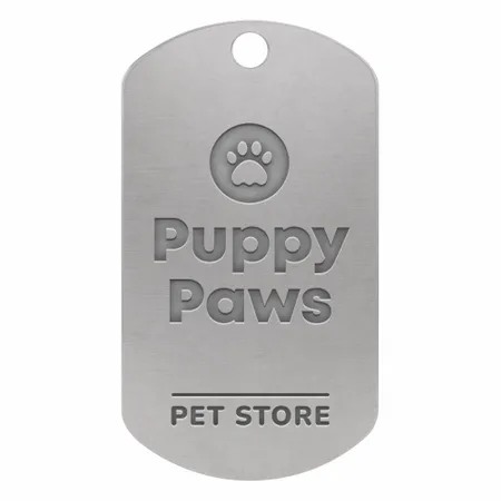 Die Struck Metal Dog Tags - Imprint Now - CA