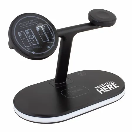 3-in-1 Magnetic Wireless Chargers - Imprint Now - CA