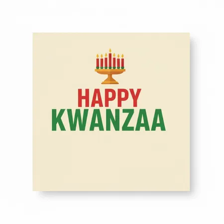 Kwanzaa Napkins - Imprint Now - CA