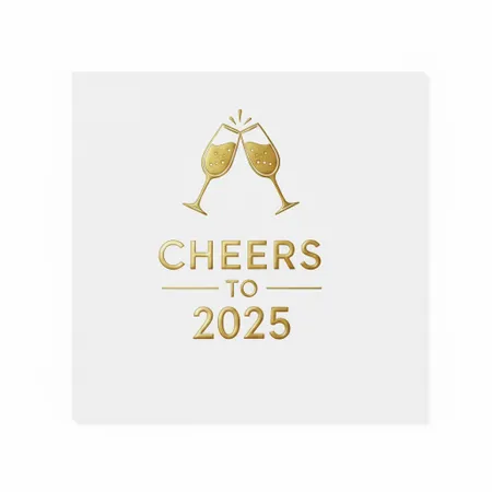 New Years Napkins - Imprint Now - CA