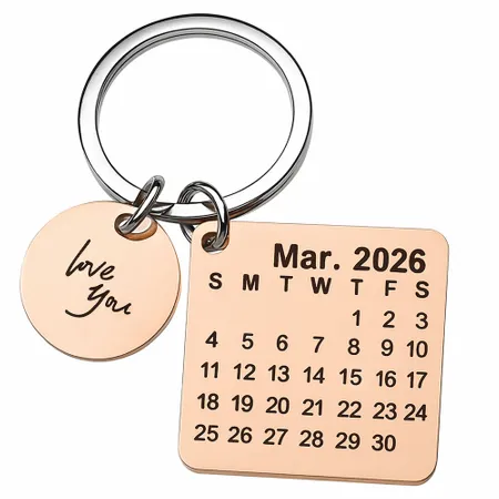 Charming Metal Keychain - Imprint Now - CA
