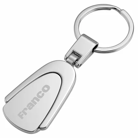 Grip-shaped Fancy Metal Keychain - Imprint Now - CA