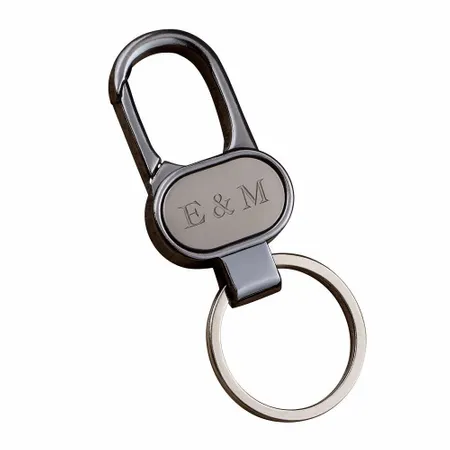 Caribiner Metal Keychain