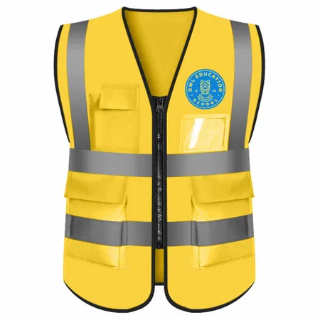 Multi-Pocket Professional Safety Vests - Imprint Now - CA