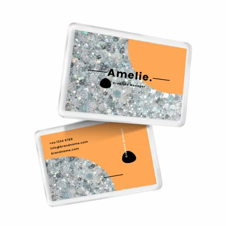 Acrylic Quicksand Card - Imprint Now - CA