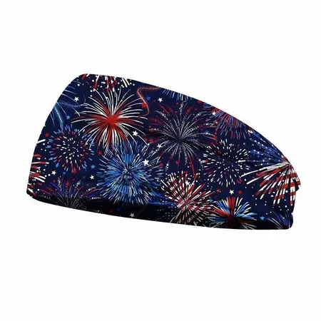 Yoga Exercise Elastic Widened Knotted Headband - Imprint Now - CA