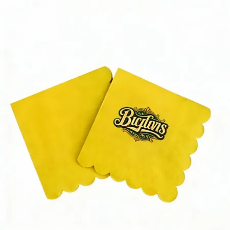 Scallop Beverage Napkins - Imprint Now - CA