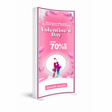 SEG Curved Lit Display - Imprint Now - CA