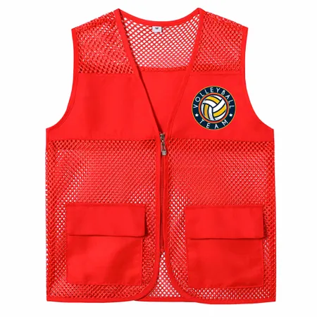 Breathable Mesh Vests with Zippers - Imprint Now - CA