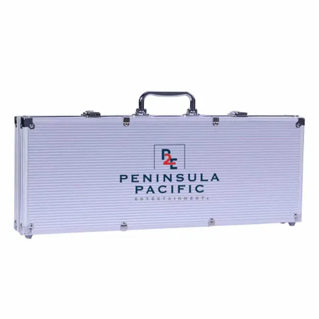 500ct Aluminium Poker Chip Cases - Imprint Now - CA