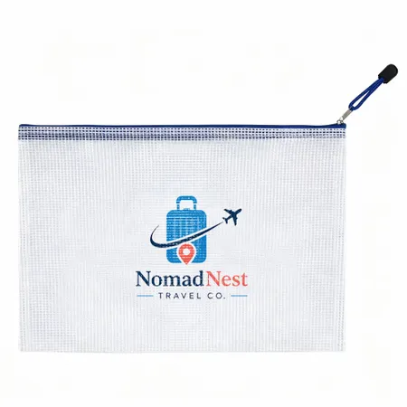 PolyWeave Zippered Document Bags - Imprint Now - CA