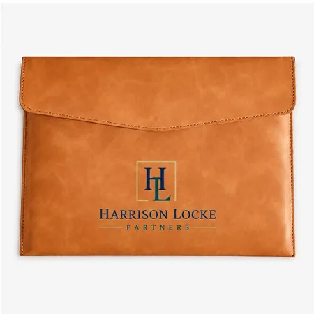 Sealed Leather Document Holders - Imprint Now - CA