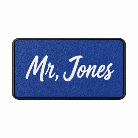 Leather Name Badges - Imprint Now - CA