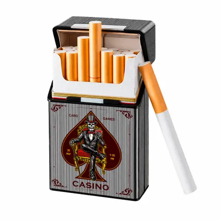Metal Lid Cigarette Cigarette Cases - Imprint Now - CA
