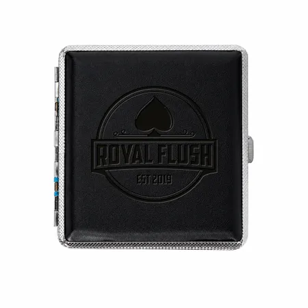 Leather Grain Metal Cigarette Cases - Imprint Now - CA