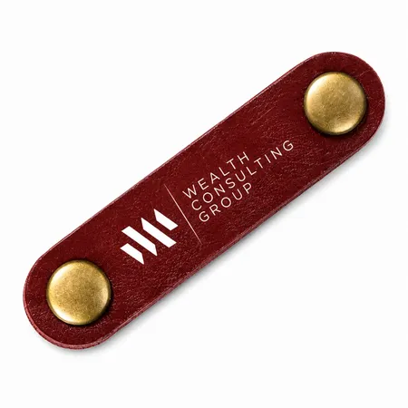 Leather Cable Tie Winders - Imprint Now - CA