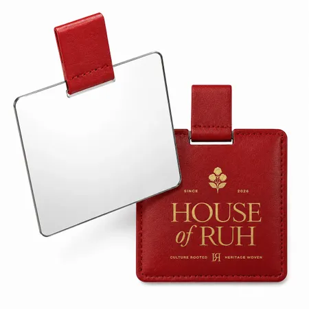 Stainless Steel Compact Mirrors - Imprint Now - CA