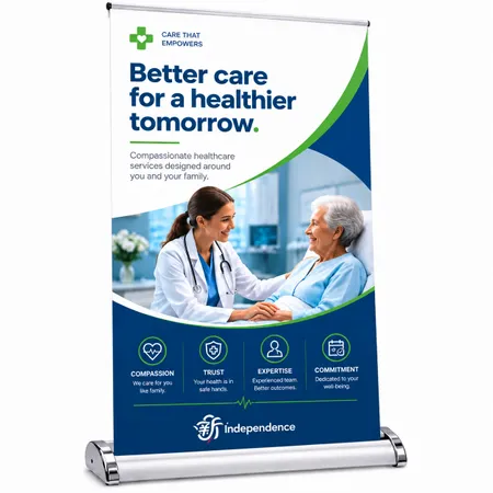 Desktop Roll Up Banner - Imprint Now - CA