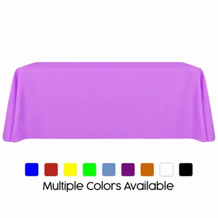 Blank Rectangle Table Throw Cover - Imprint Now - CA