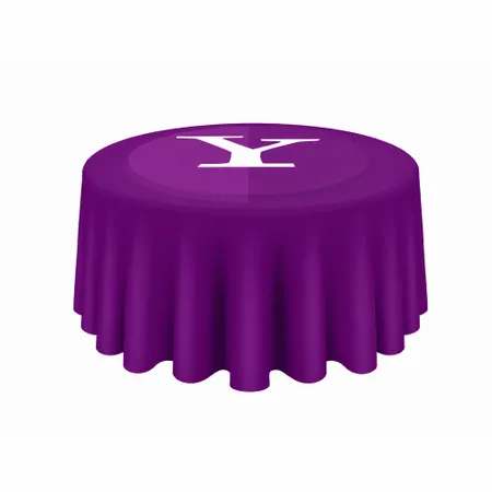 Custom Round Table Covers - Imprint Now - CA