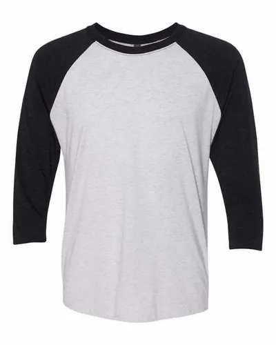 Vintage Black Sleeves/ Heather White Body