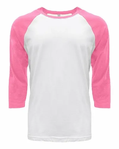 Hot Pink Sleeves/ White Body