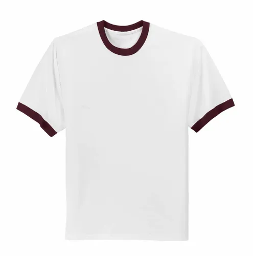 White/Athletic Maroon