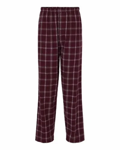 Varsity Maroon Oxford Plaid