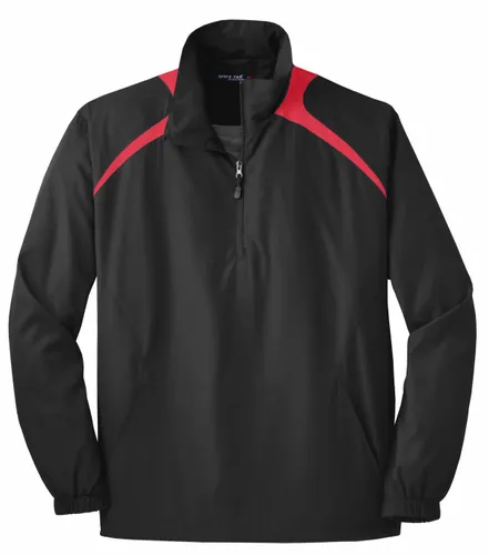 Black/ True Red