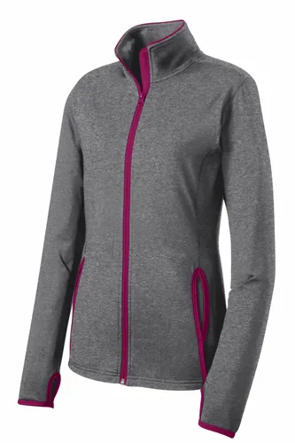 Charcoal Grey Heather/ Pink Rush