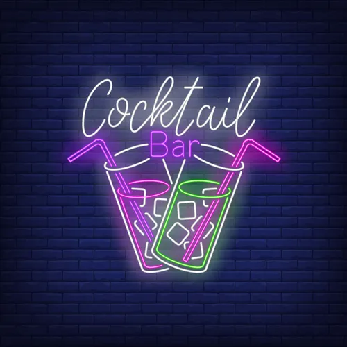 Cocktail Bar Neon - Imprint Now - CA