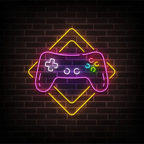 Gamer Joystick Neon Sign - Imprint Now - CA