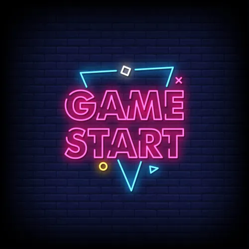 Game Start Neon Sign - Imprint Now - CA