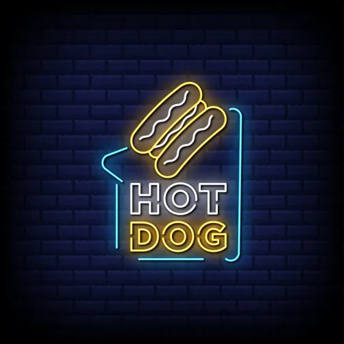 Hot Dog Neon Sign - Imprint Now - CA