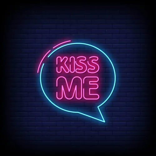 Kiss Me Neon Sign - Imprint Now - CA