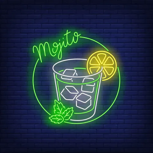 Mojito Drink Neon Sign - Imprint Now - CA
