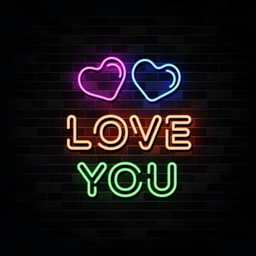 Love You Neon Sign - Imprint Now - CA