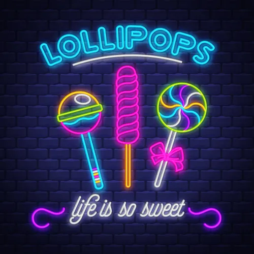 Lollipops Neon Sign - Imprint Now - CA