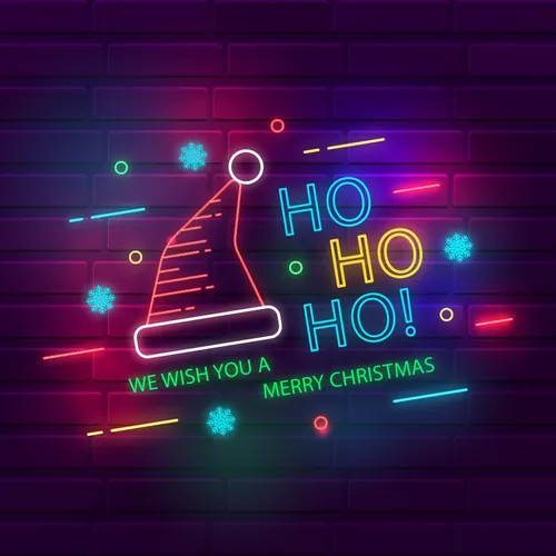 Wishing You a Merry Christmas Neon Sign - Imprint Now - CA