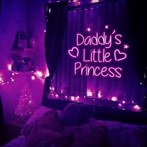 Daddy's Little Princess Neon Sign - Imprint Now - CA