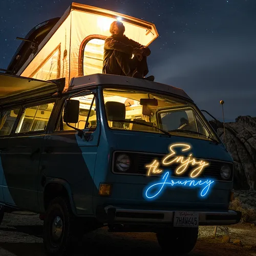 Enjoy the Journey Neon Sign - Imprint Now - CA