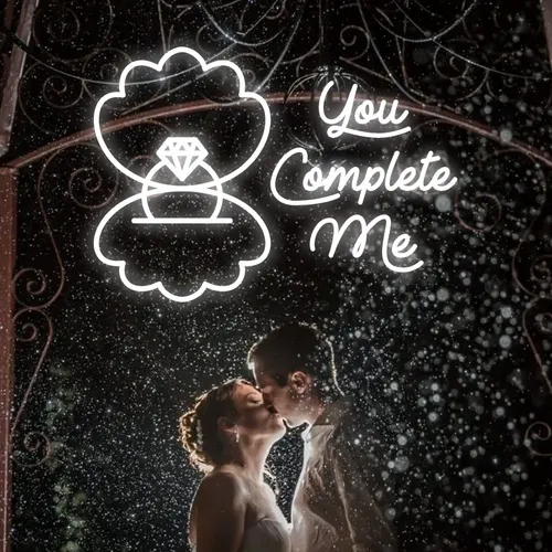You Complete Me Neon Sign - Imprint Now - CA